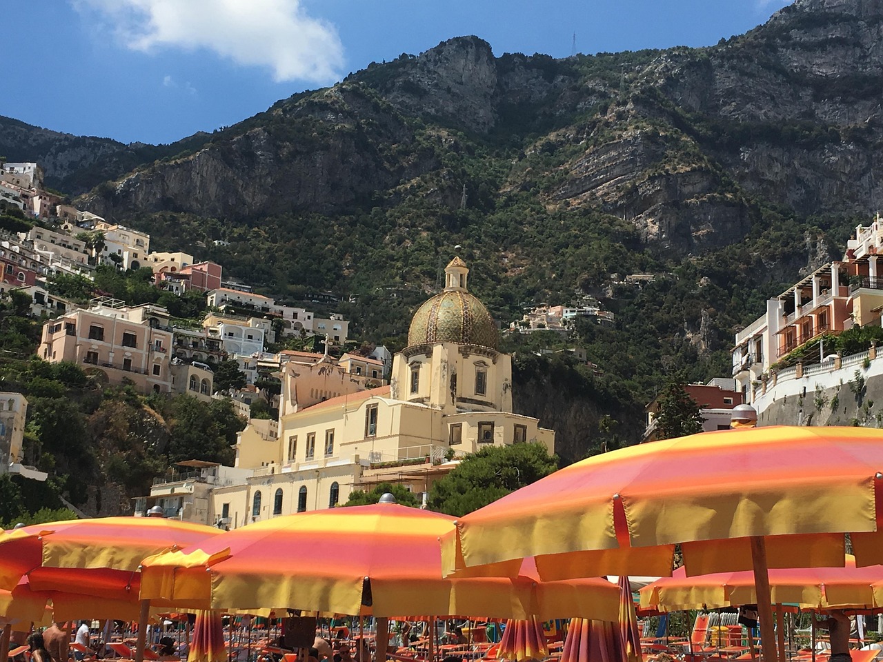 Positano colorful cliffside village on the Amalfi Coast