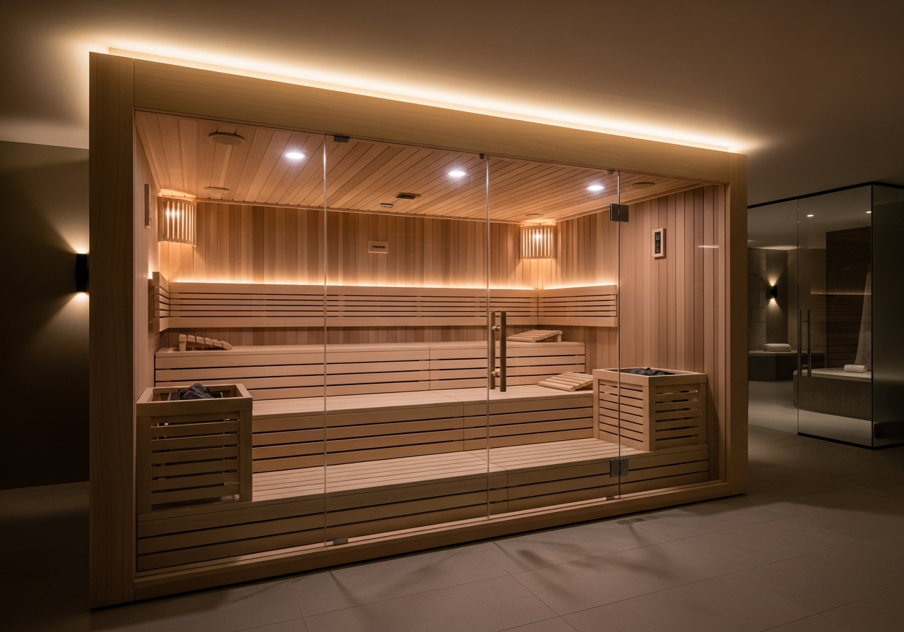 Spa Team Sauna Amplify