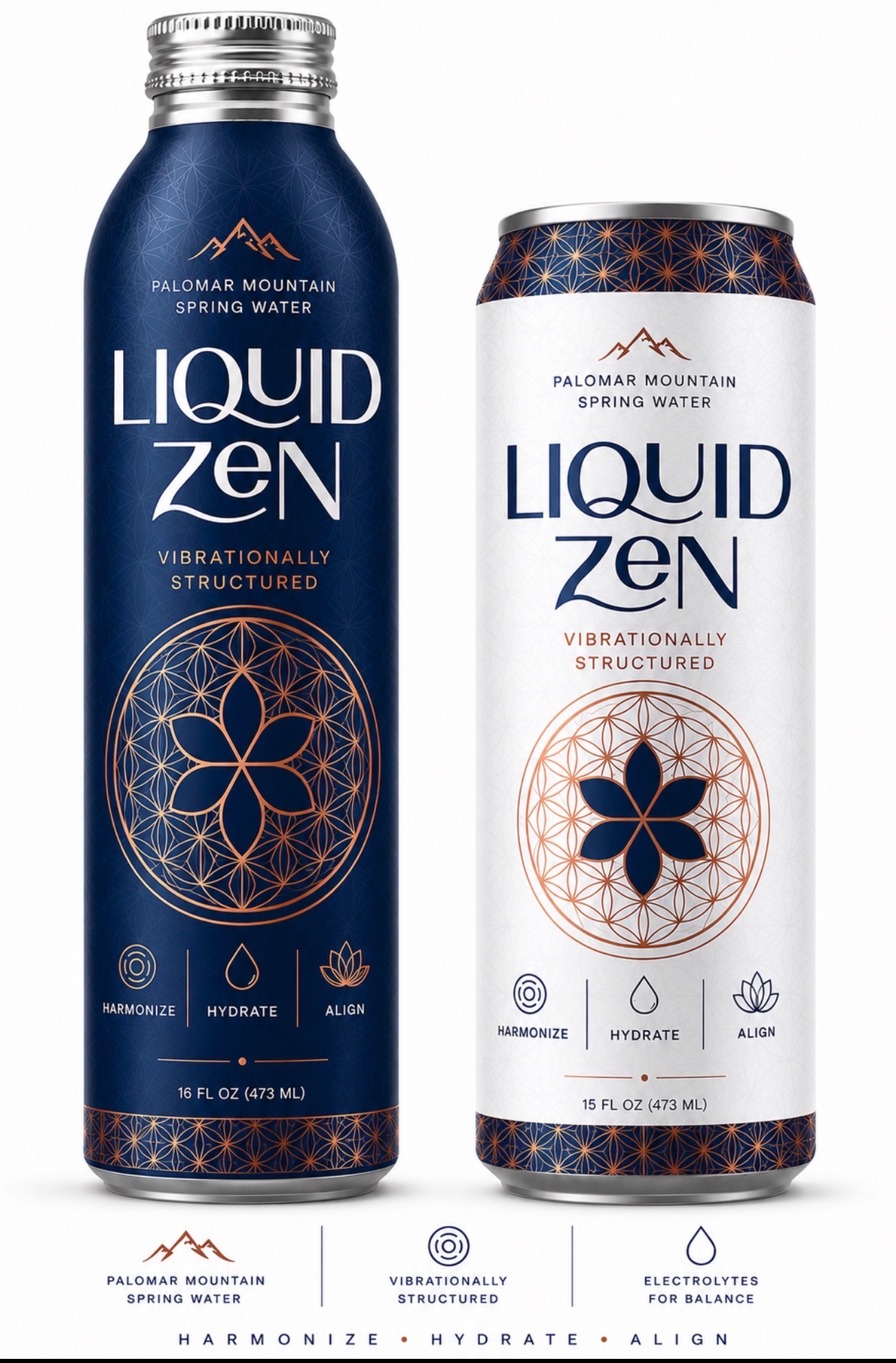 Liquid Zen — Premium Alkaline Wellness Water