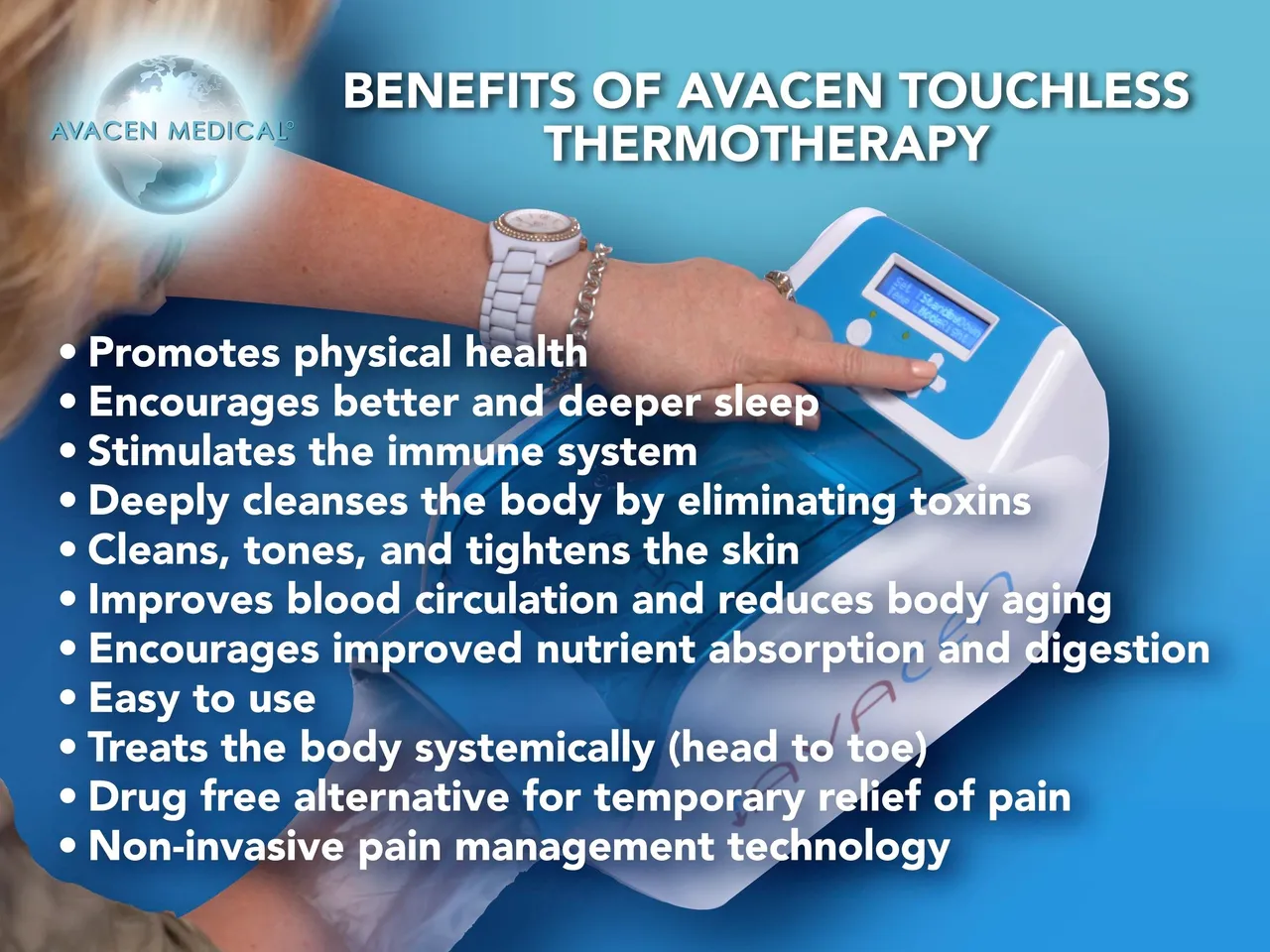 AVACEN - Whole-Body Pain & Stress Relief For Spa and Med Spa