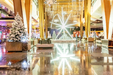ARIA WELCOMES THE HOLIDAY SEASON WITH DAZZLING DISPLAYS
